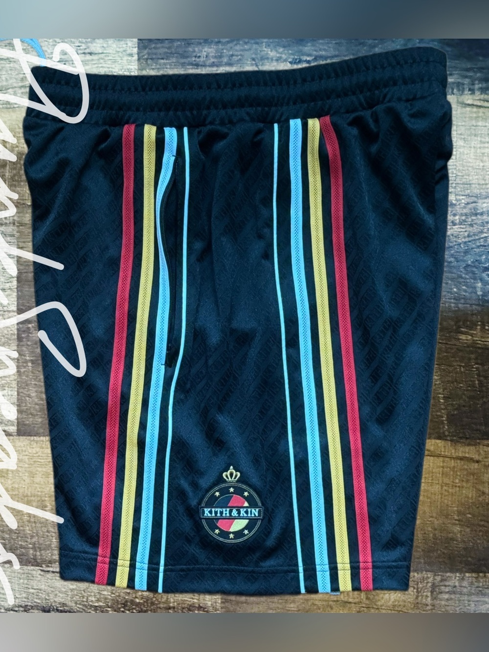 Kith Adidas Soccer Uniform Short Germany • Black • 2025